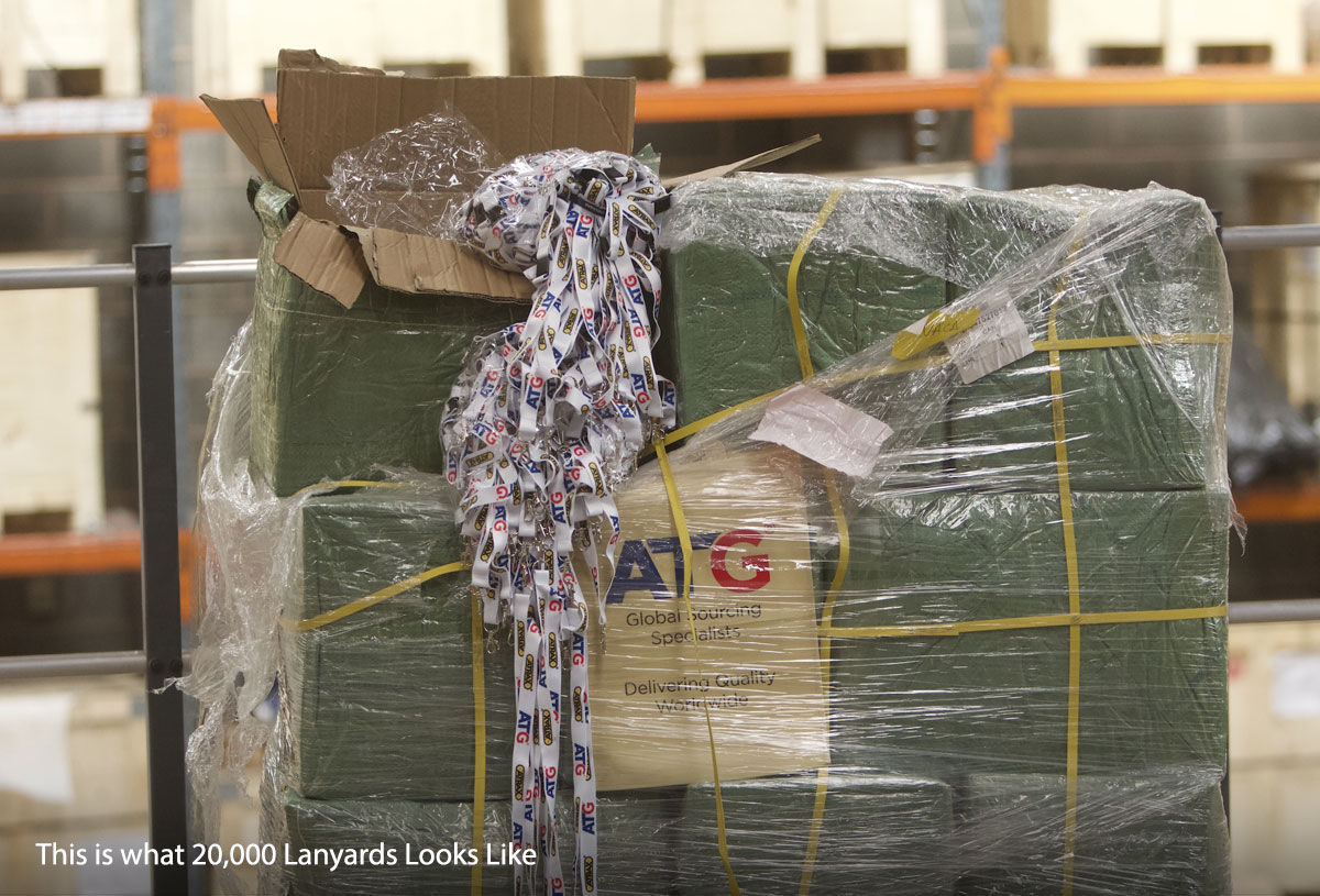 5 this is 20000 lanyards
